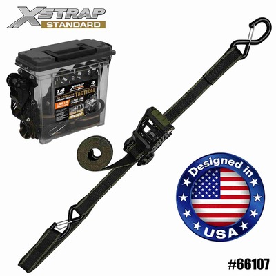 Xstrap 66107 1-1/4” x 14’ 4PK aluminijska čegrtaljka za vezivanje 1000 lb SWL