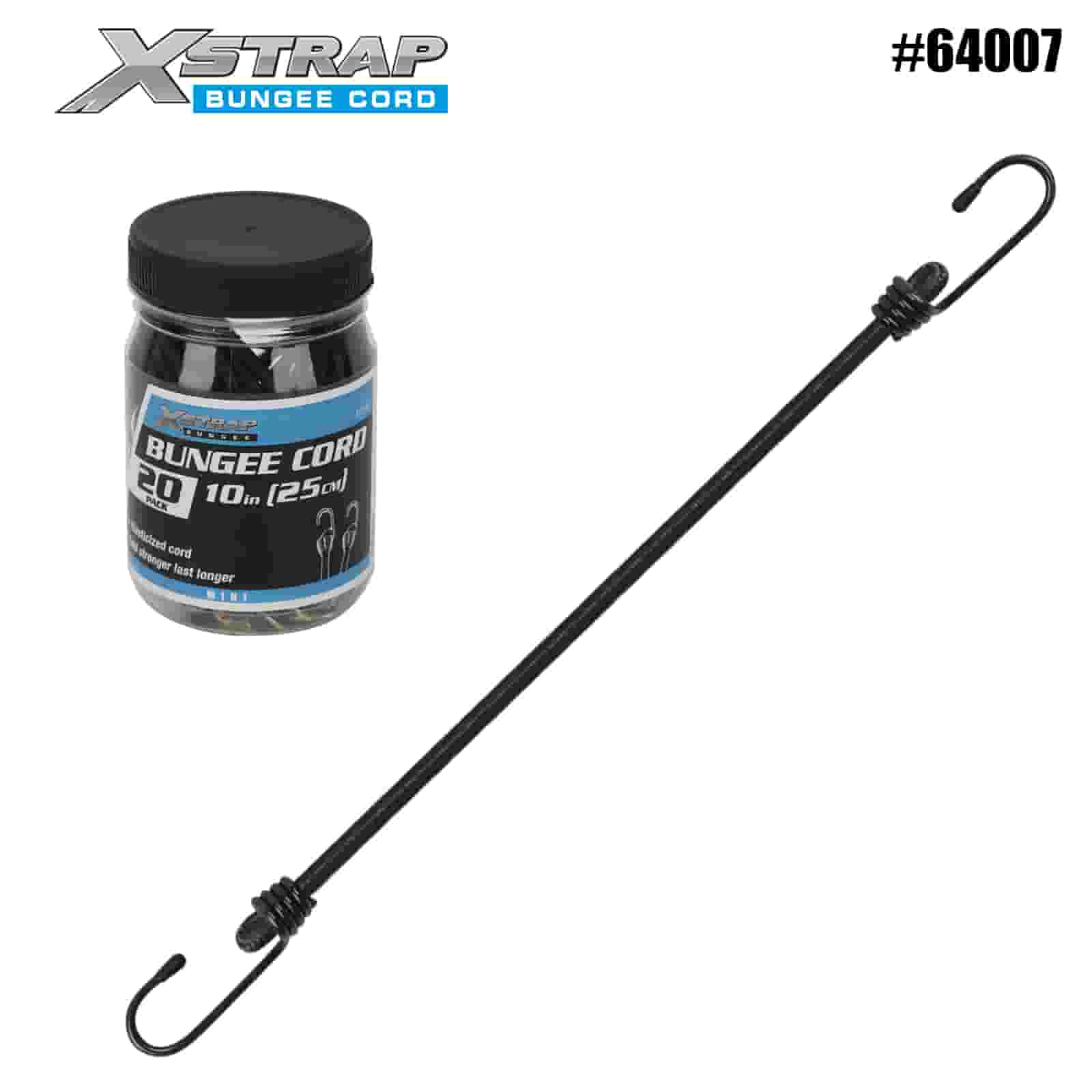 Xstrap 64007 20PK MINI Bungee kabeli 4 mm x 10